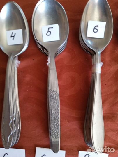 Ложки столовые нержавейка СССР