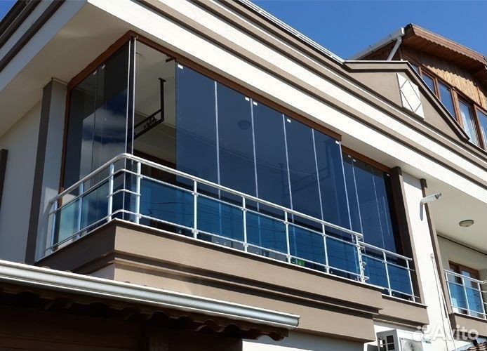 Безрамное остекление балконов
