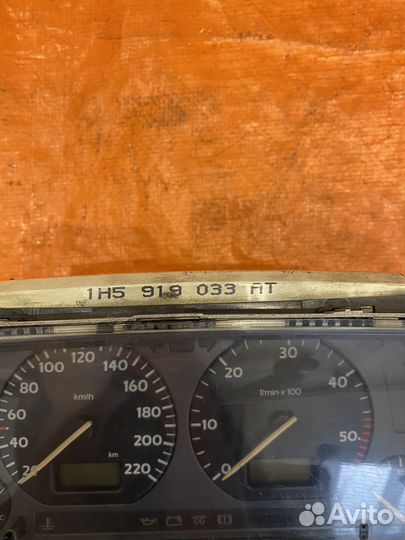 Приборная панель golf 3 дизель