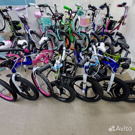 Велосипед подростковый 18 дюймов рост 105-115см