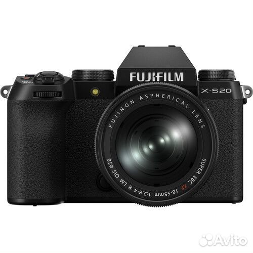 Fujifilm X-S20 Kit XF 18-55mm F2.8-4 R LM OIS Blac