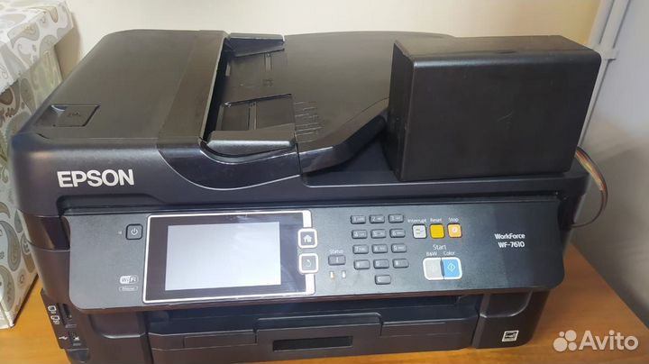 Мфу струйный epson workforce wf-7610