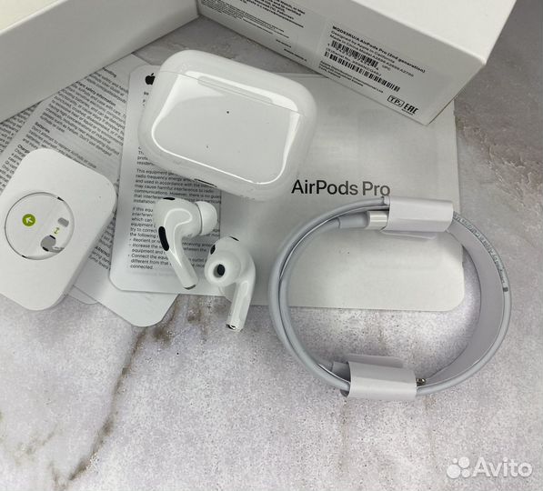 Наушники airpods pro 2 premium (2023) + чехол
