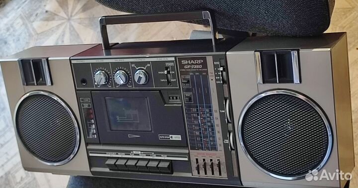 Кассетный магнитофон sharp GF-7350