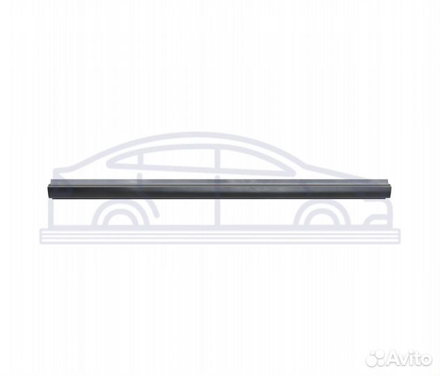 Кузовные пороги Audi A6 C6 Allroad