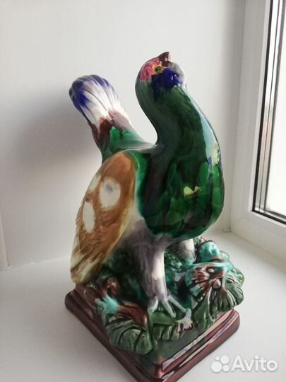 Фигурка фарфоровая глухарь