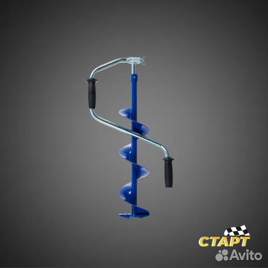 Ледобур Патриот Телескопический, 130мм, мини