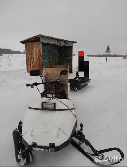 Мотобуксировщик (снегоход) Бурлак-М Егерь