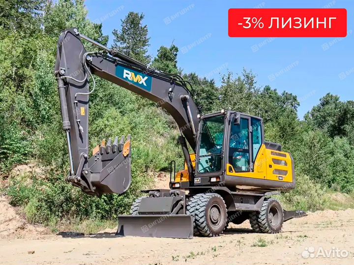 Колёсный экскаватор Runmax ER180W, 2023