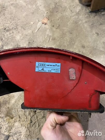 Стоп сигнал audi а6 с5 универсал