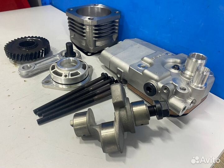 Компрессор Мерседес Актрос 1-цилиндровый двигатель