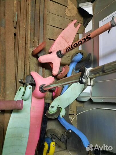 Велосипед, самокат