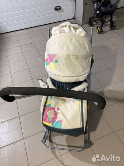 Санки коляска ника 7 2