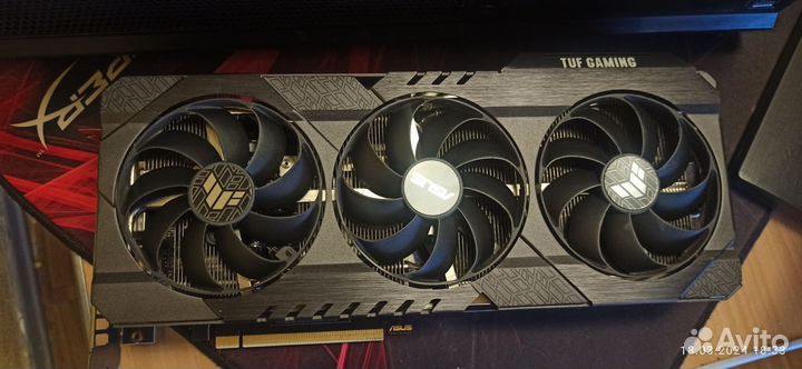 Видеокарта Asus tuf gaming 3060ti