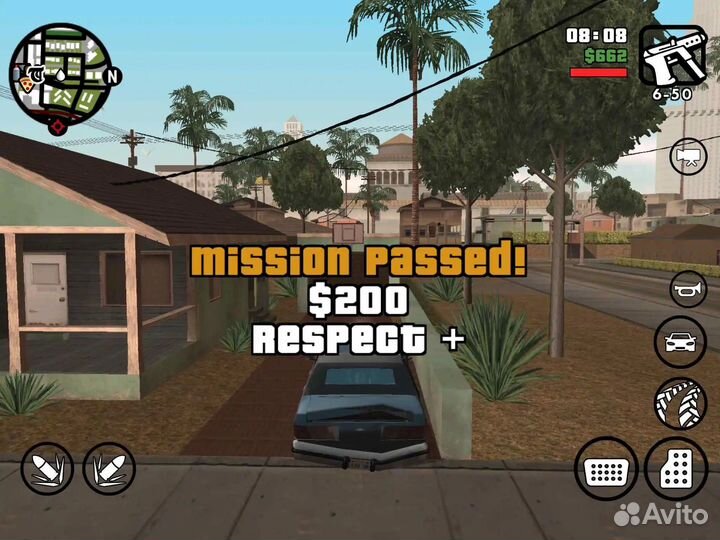 Игра Grand Theft Auto San Andreas (iOS) GTA