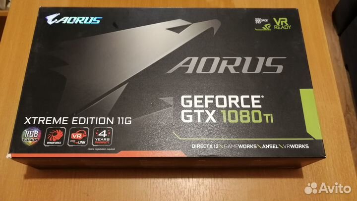 Видеокарта Gigabyte Aorus GTX 1080 Ti Xtreme Editi