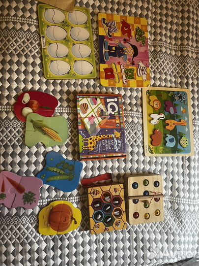 Развивающие игрушки пакетом от 1 года