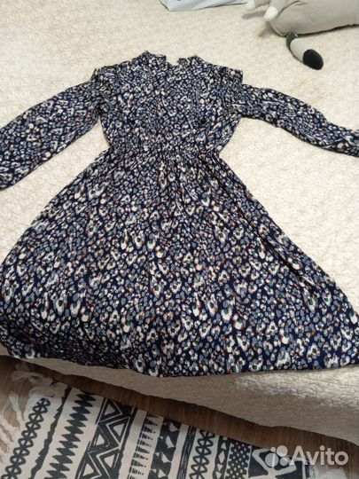 Платье миди размер L