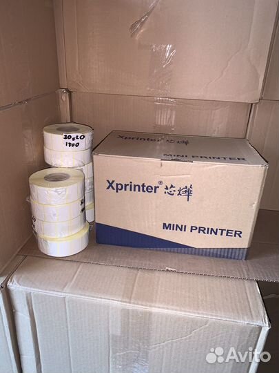 Xprinter 365b с USB с лентами