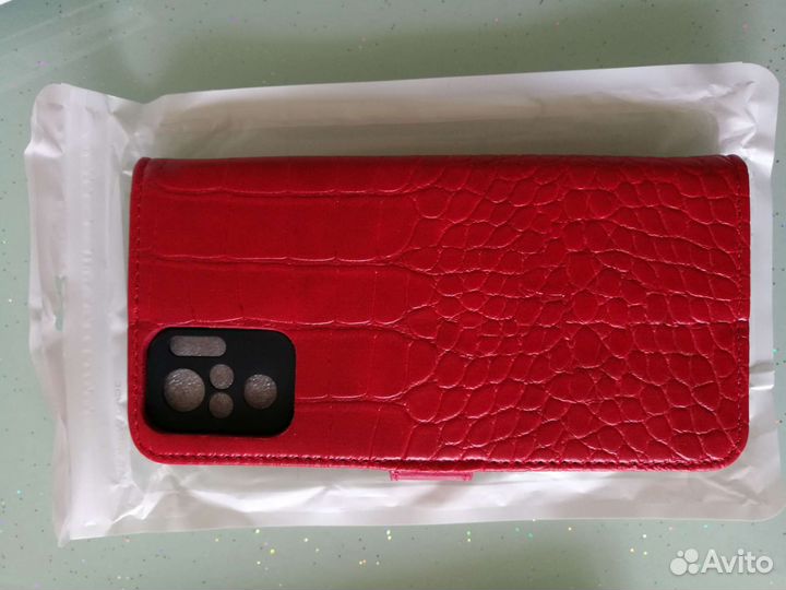 Чехол-книжка на xiaomi redmi note 10