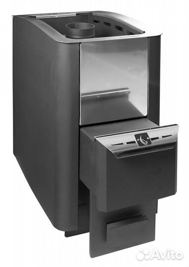 Печь На Дровах Термофор 16 антрацит Термофор