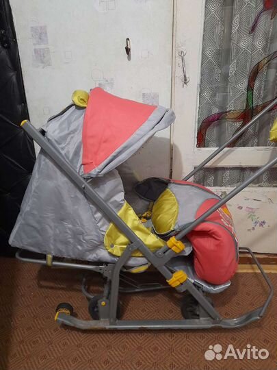 Санки коляска Ника kids