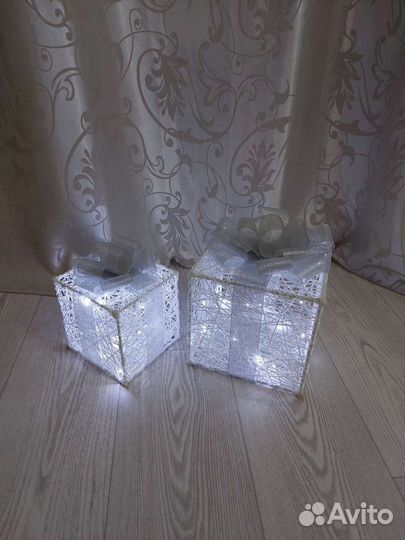 Декоративный новогодний подарок. Новогодний декор