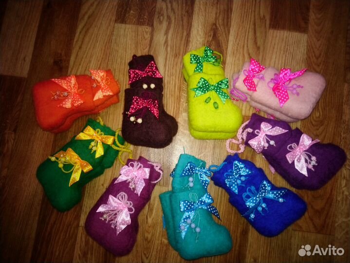 Валенки и варежки для Baby born (Беби борн, Беби б