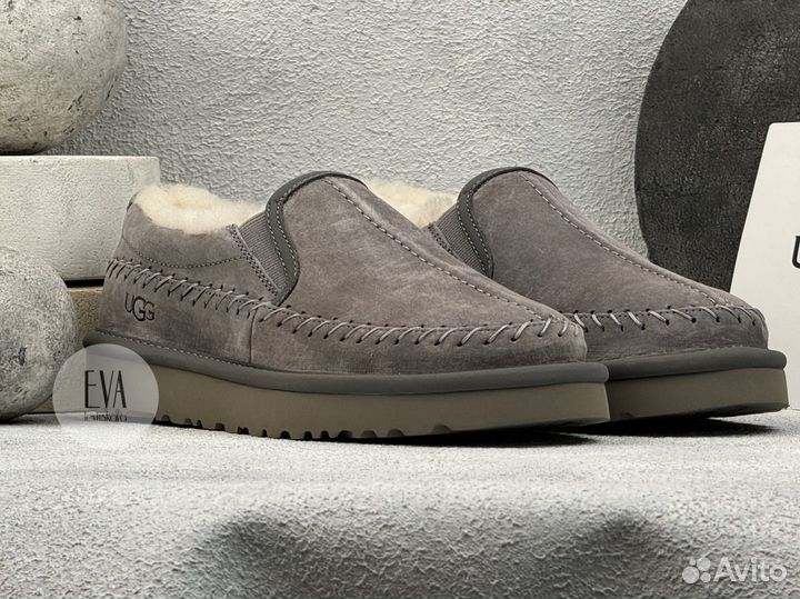 Женские слипоны Ugg Stitch Slip On Grey