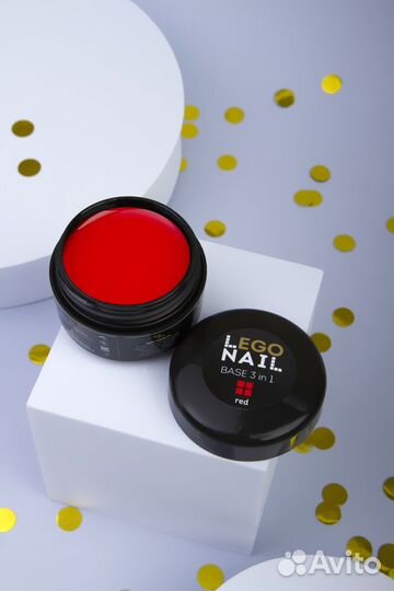 Цветная база гель-лак 3 в 1
