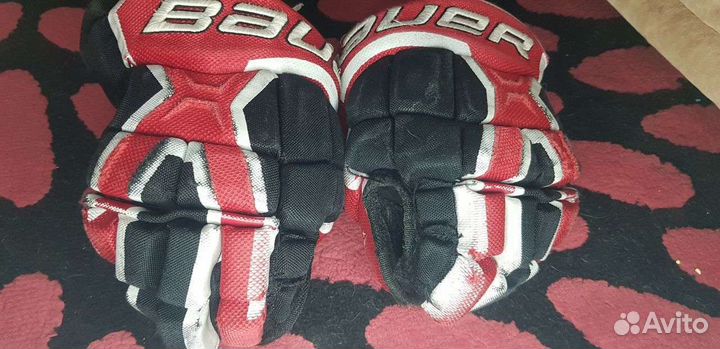 Краги хоккейные bauer supreme s190 10 размер 25см