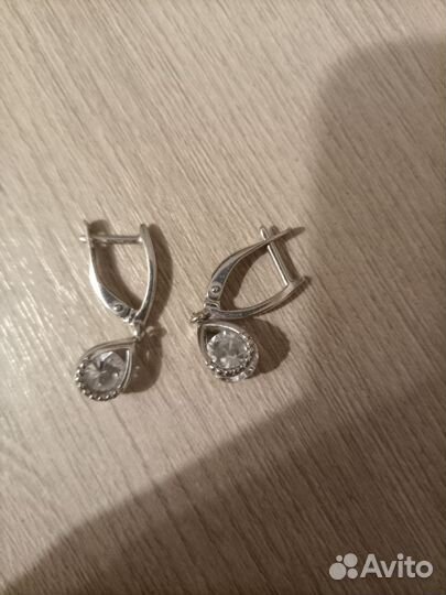 Серебряные серьги