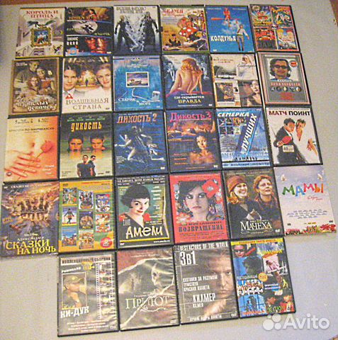 Диски DVD культовые фильмы