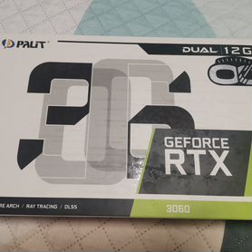 Видеокарта RTX 3060 dual OC 12GB