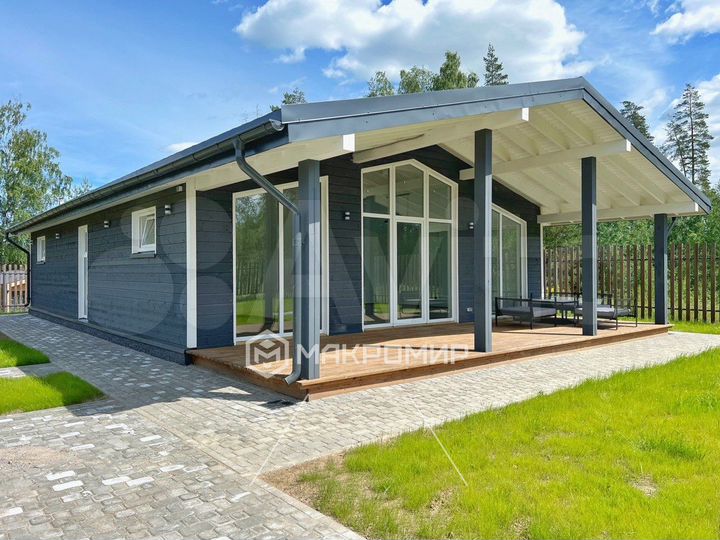 Дом 146 м² на участке 8 сот.