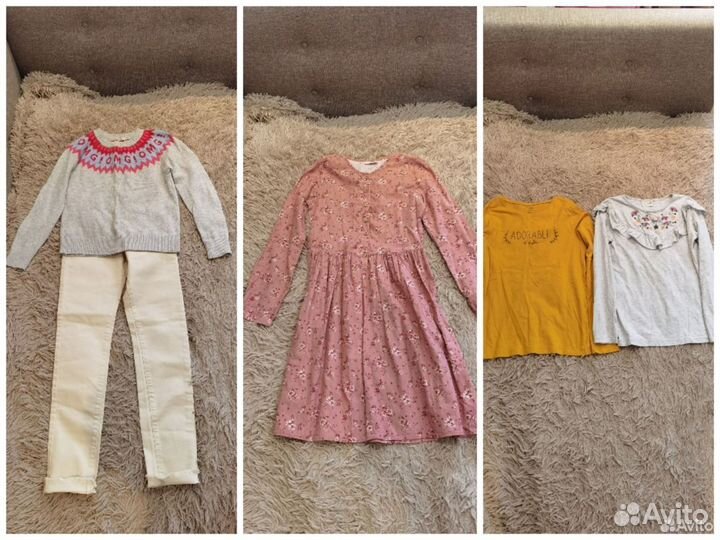 Вещи пакетом для девочки 146см