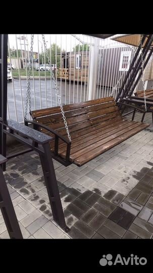 Качели раскладывающиеся (лежак) 2,6м.*1,5м