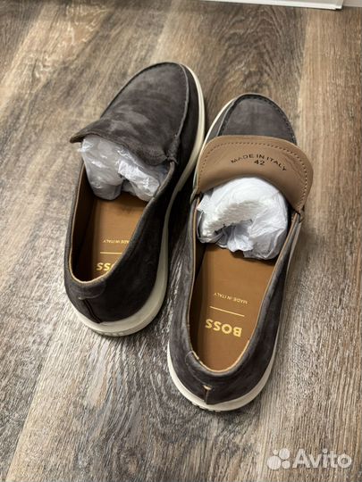 Лоферы мужские hugo boss