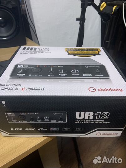 Внешняя звуковая карта steinberg ur12