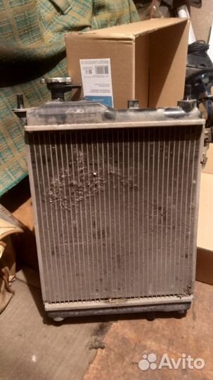 Радиатор с диффузором Hyundai getz