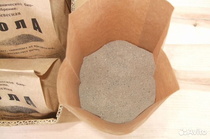 Зола древесная просеяная