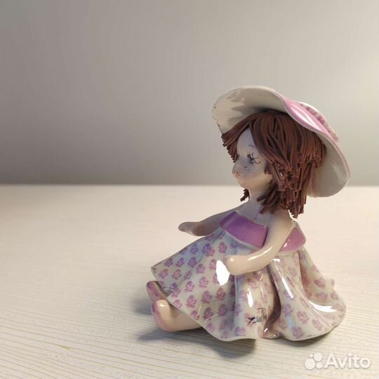 Кукла фарфоровая коллекционная zampiva