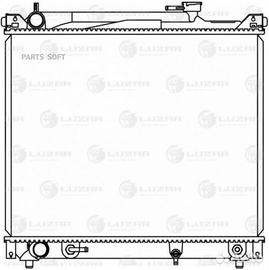 Luzar LRC24145 Радиатор охлаждения двигателя suzuk
