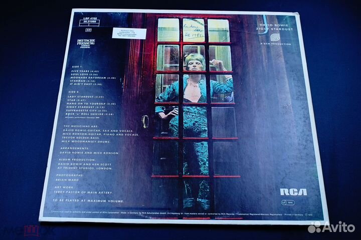 LP David Bowie – The Rise And Fall/Germany/EX/EX+