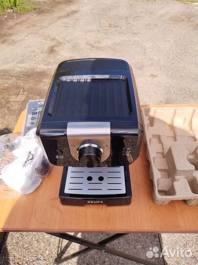 Кофеварка рожковая Krups Opio XP320830 новая