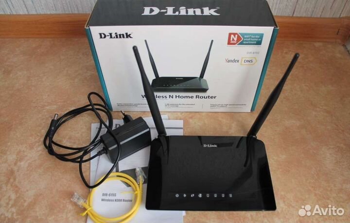 Wi-Fi роутер D-Link DIR-615S