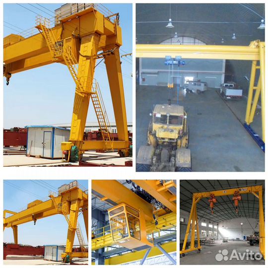 Козловой кран 10т/16м/10м на радиоуправлении