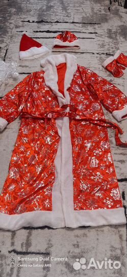 Костюм деда мороза взрослый