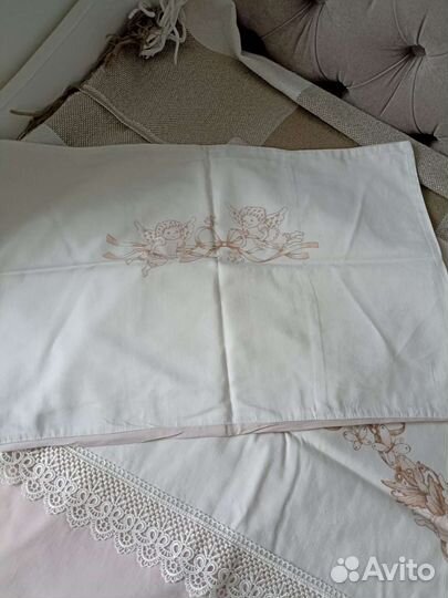 Комплект постельного белья в детскую кроватку