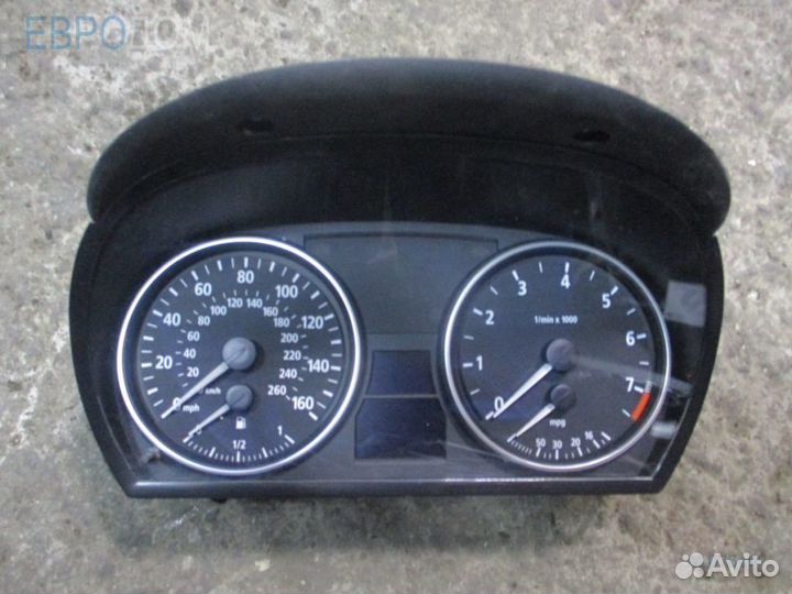 Панель приборов mph/kmh BMW E90 s1076497